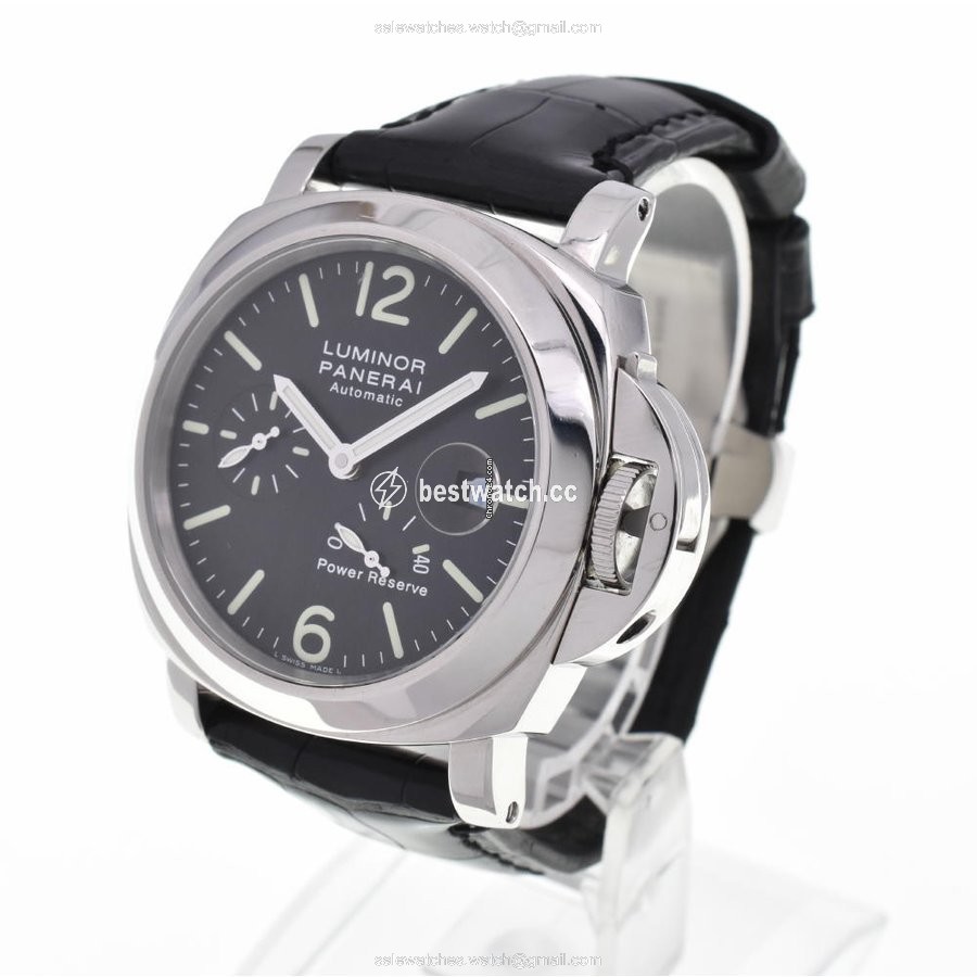 IMG_9085 Panerai Luminor Power Reserve Mens watch Unisex Automatic Steel PAM0090 Replica 2