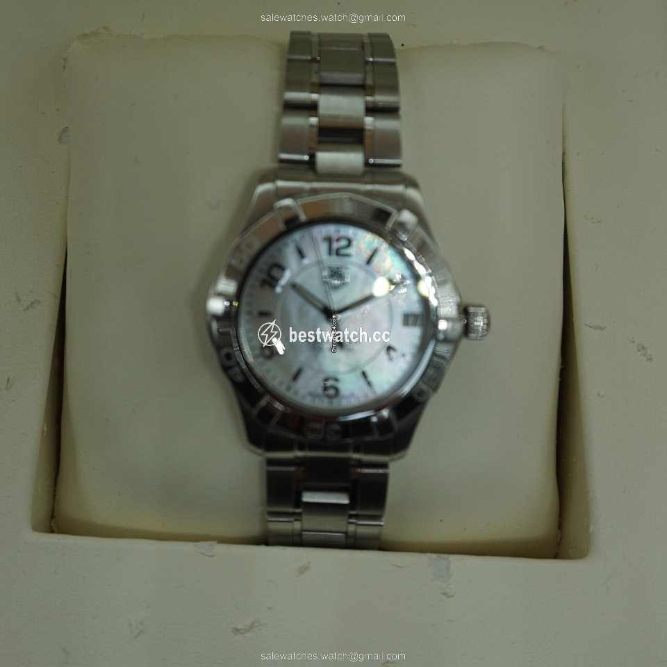 IMG_9085 TAG Heuer Aquaracer Lady Womens watch Quartz Steel WAF1311 Replica 2