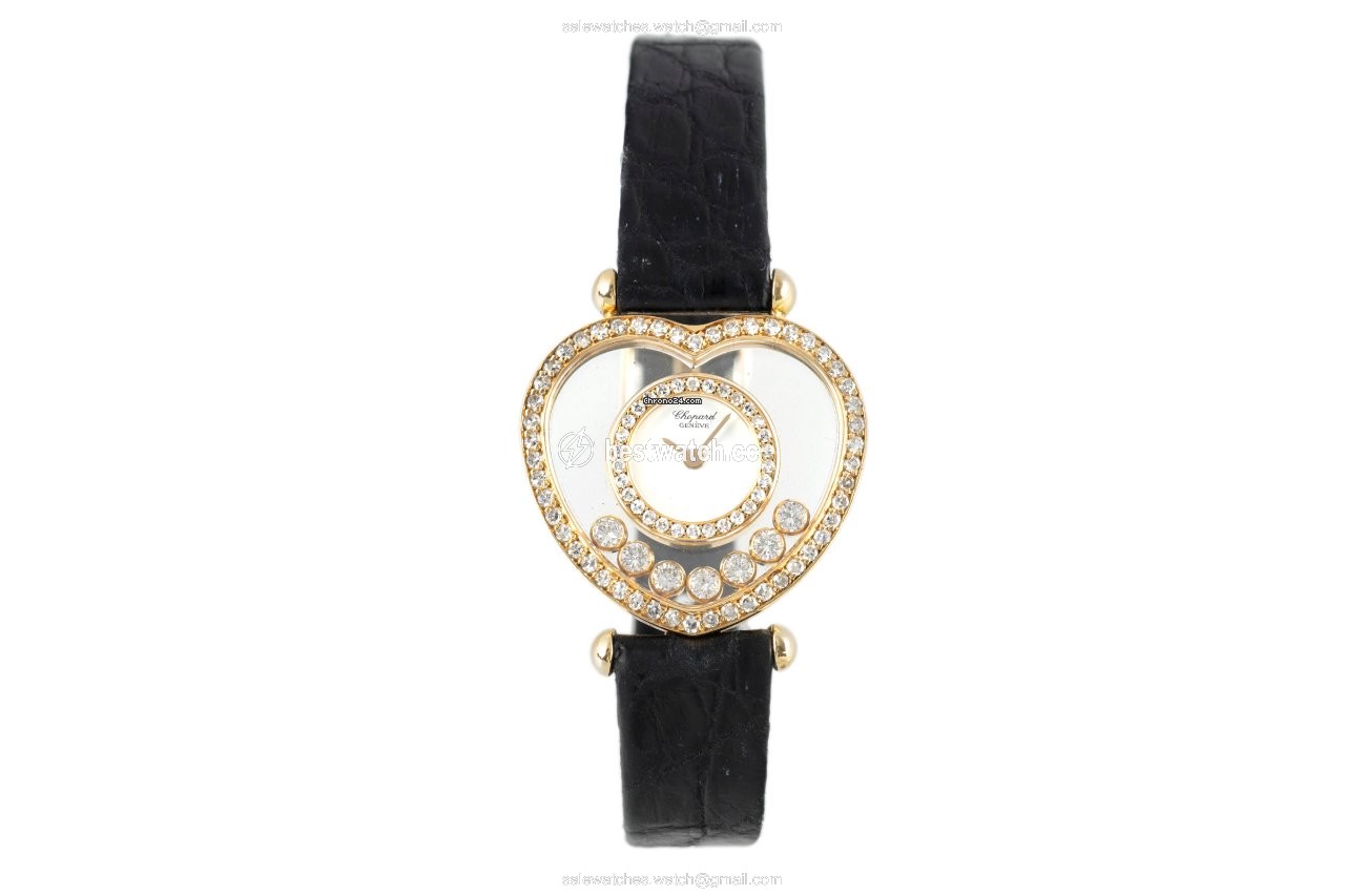 IMG_9085 Chopard Happy Diamonds Womens watch Quartz Yellow gold 20 4516 Replica 2