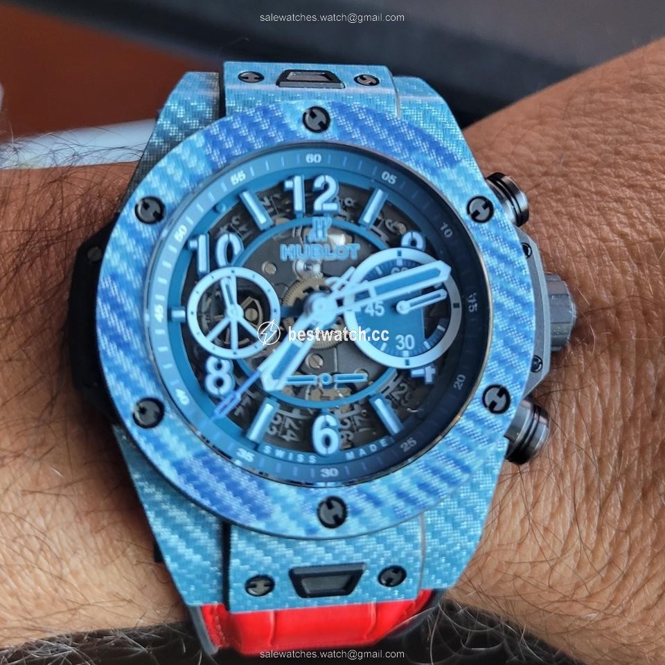 IMG_9085 Hublot Big Bang Unico Mens watch Unisex Automatic Carbon 411.YL.5190.NR.ITI16 Replica 2