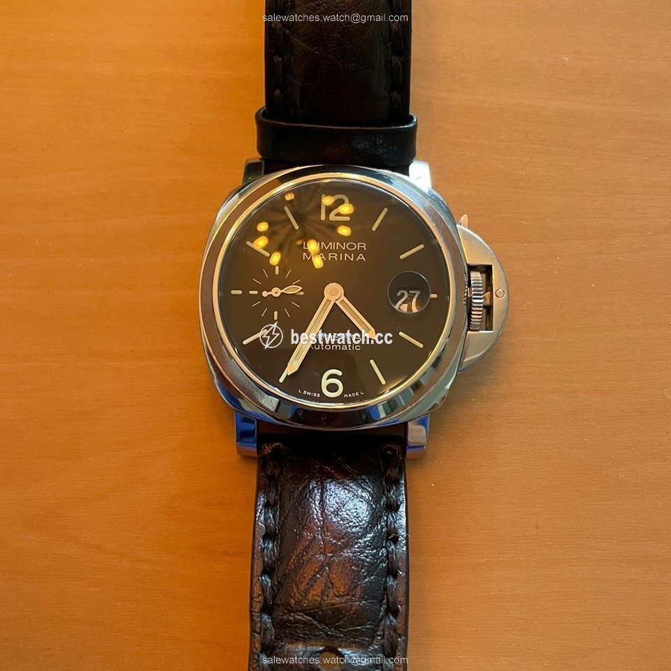 IMG_9085 Panerai Luminor Marina Automatic Mens watch Unisex Automatic Steel PAM 01048 Replica 2