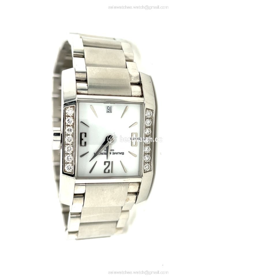 Baume & Mercier Hampton Womens watch Quartz Steel 65516 Replica 2
