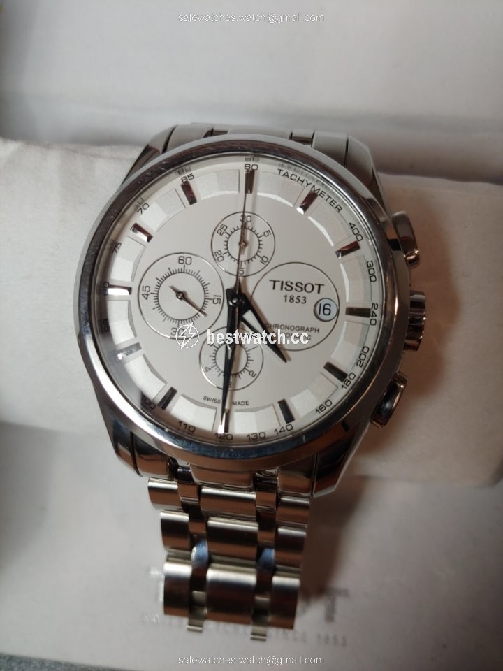 Tissot Couturier Mens watch Unisex Automatic Gold Steel T035.627.11.031.00 Replica 2