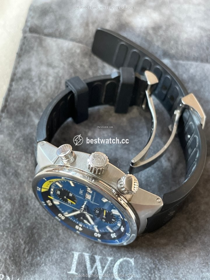 IWC Aquatimer Chronograph Mens watch Unisex Automatic Steel IW378203 Replica 2