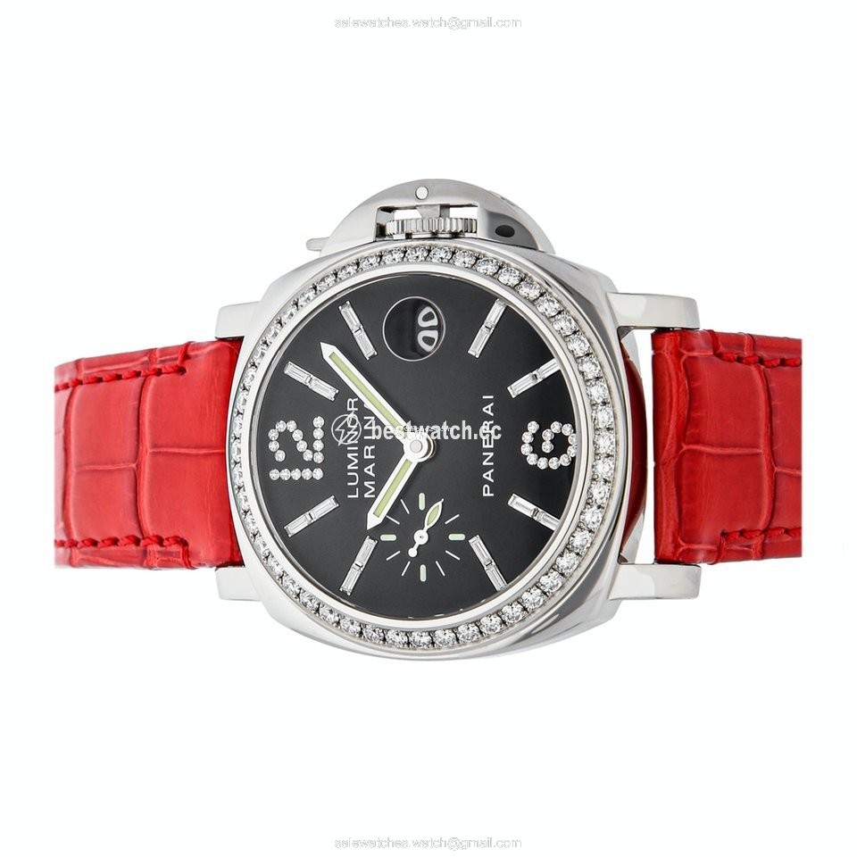 Panerai Luminor Marina Mens watch Unisex Automatic Steel PAM00096 Replica 2