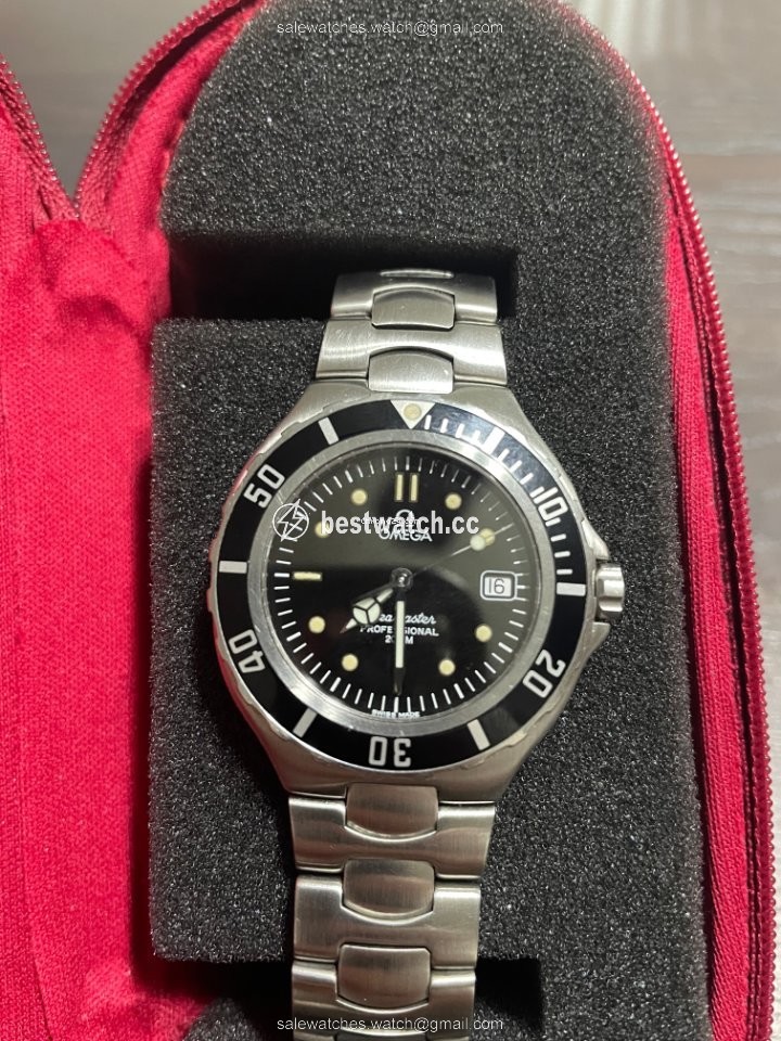 Omega Seamaster Mens watch Unisex Quartz Steel 396.1052 Replica 2