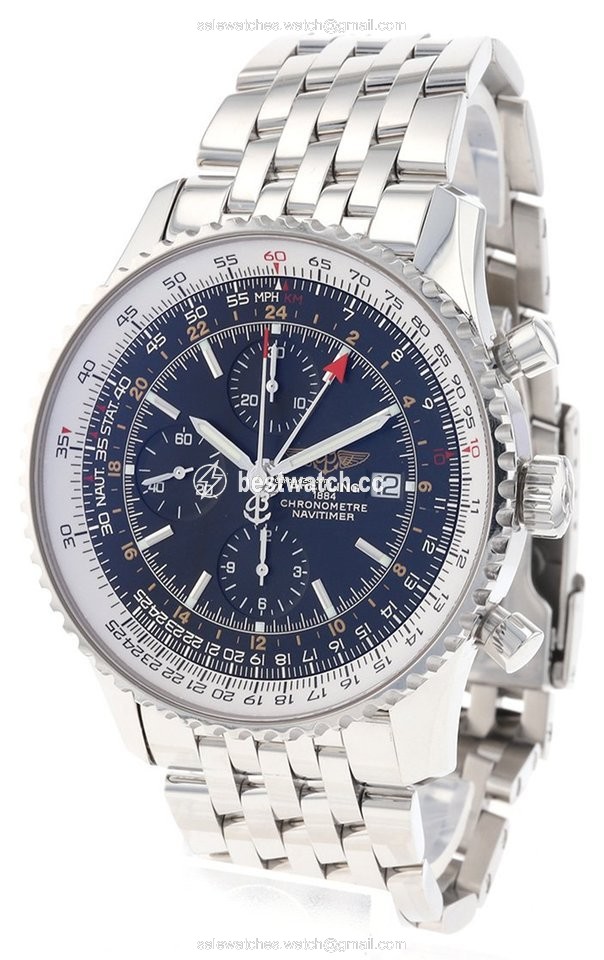 IMG_9085 Breitling Navitimer World Mens watch Unisex Automatic Steel A2432212.B726.443A Replica 2