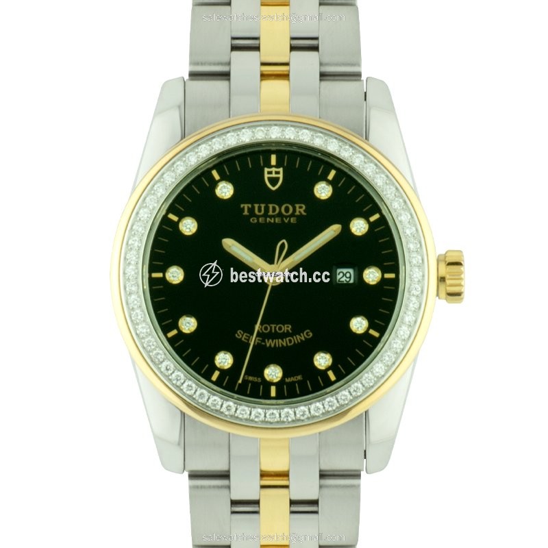 IMG_9085 Tudor Glamour Date Womens watch Automatic Steel M53023 Replica 2