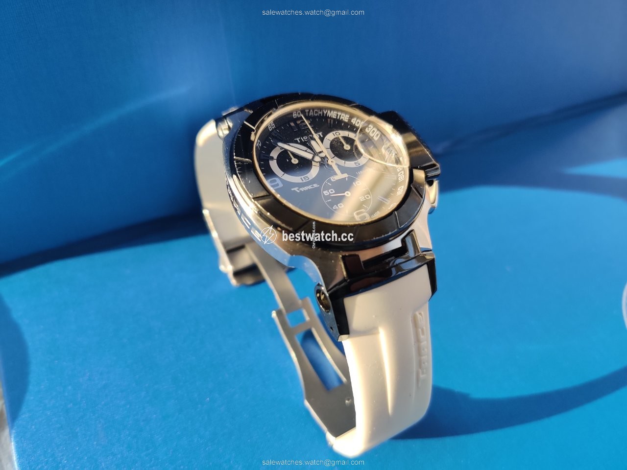 IMG_9085 Tissot T-Race Mens watch Unisex Quartz Steel T048417A Replica 2