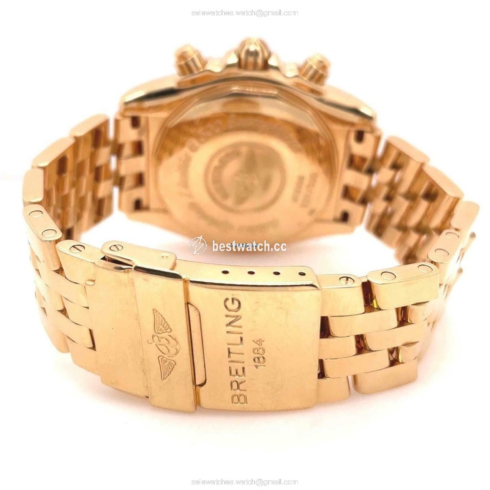 Breitling Chronomat Evolution Automatic Rose gold H13356 Replica 2