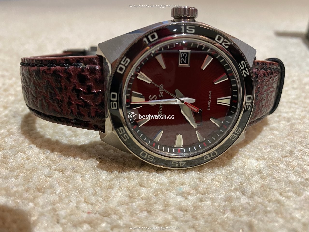 Seiko Grand Seiko Mens watch Unisex Automatic Titanium sbga405 Replica 2