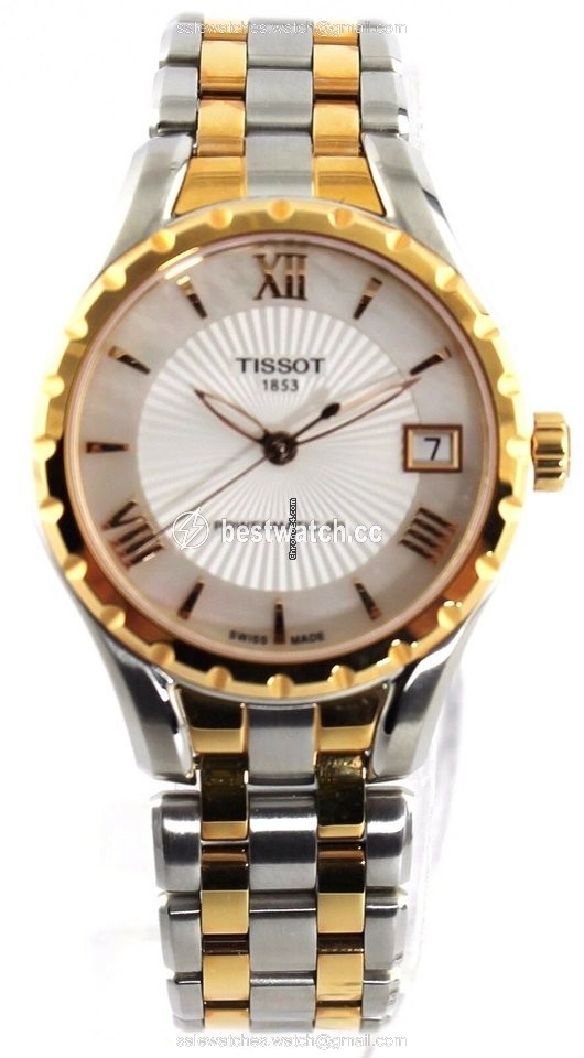 IMG_9085 Tissot Lady 80 Automatic Womens watch Automatic Gold Steel T072.207.22.118.01 Replica 2