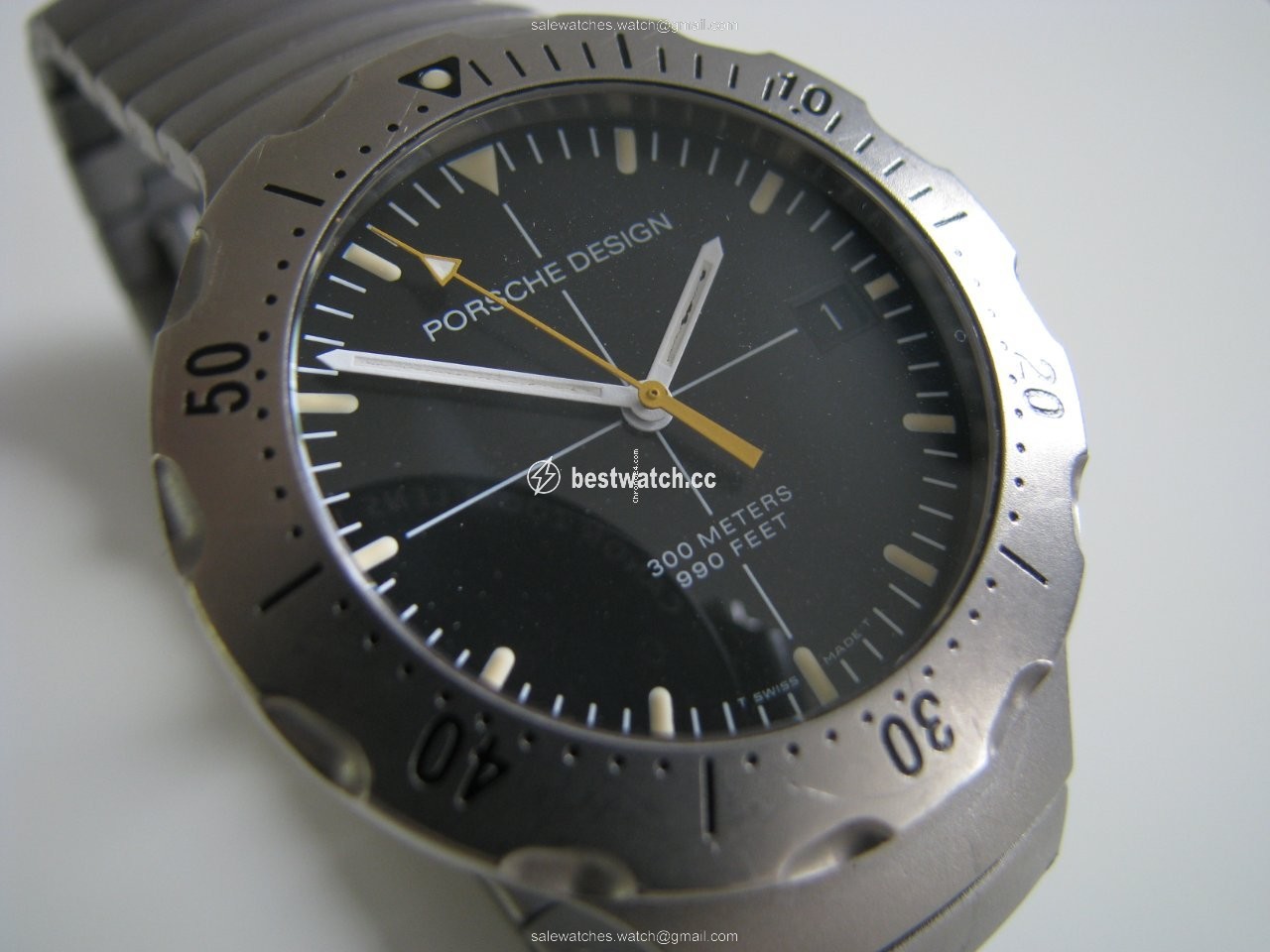 IMG_9085 Porsche Design Diver Mens watch Unisex Automatic Titanium 6501.10 Replica 2