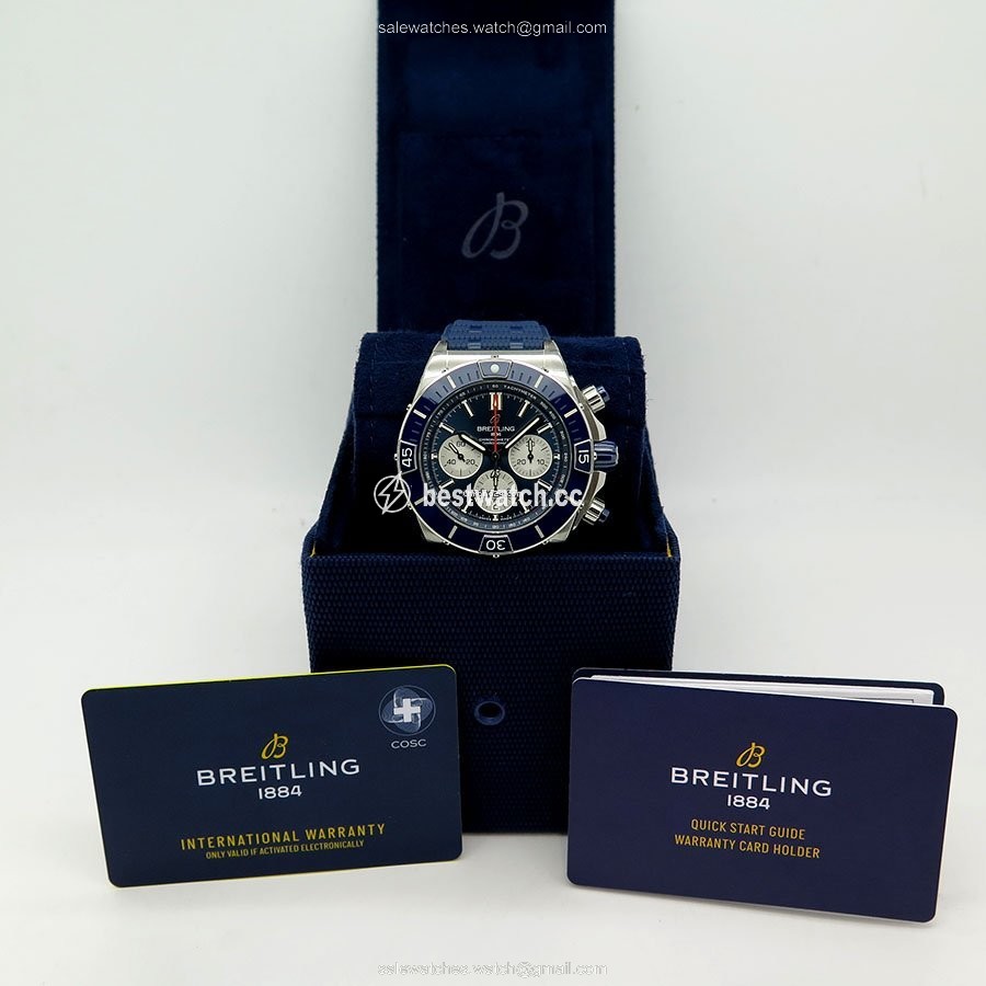 IMG_9085 Breitling Chronomat Mens watch Unisex Automatic Steel AB0136 Replica 2