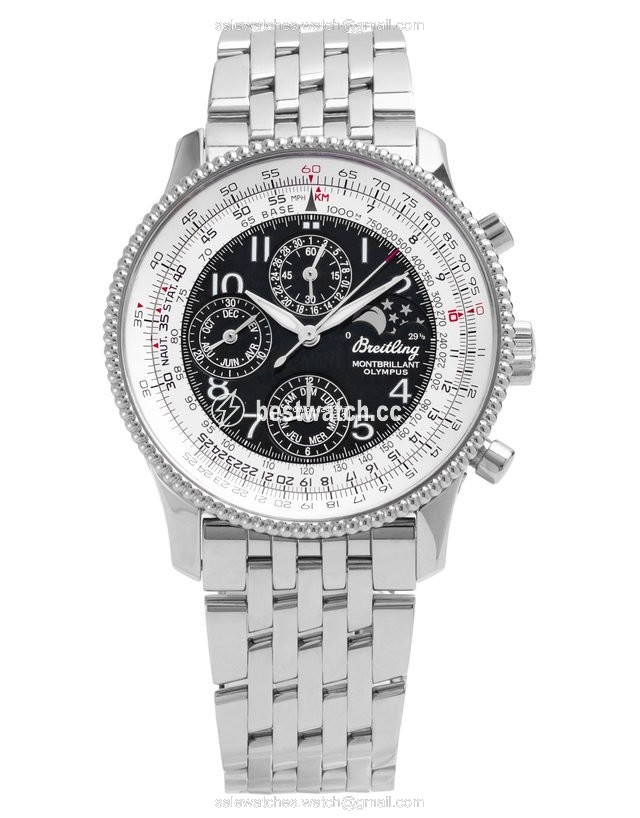 IMG_9085 Breitling Montbrillant Olympus Mens watch Unisex Automatic Steel A19350 Replica 2