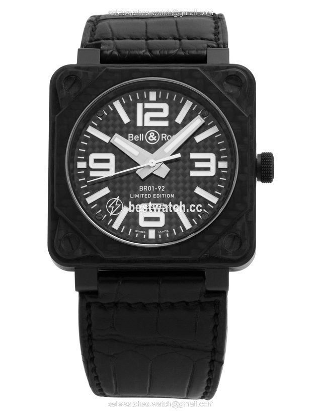 IMG_9085 Bell & Ross BR 01-92 Mens watch Unisex Automatic Steel BR0192-BL-CA Replica 2