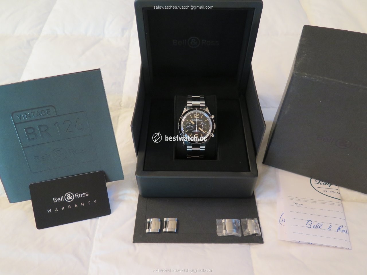 IMG_9085 Bell & Ross BR V1 Mens watch Unisex Automatic Steel BRV126-ST-HER SST Replica 2