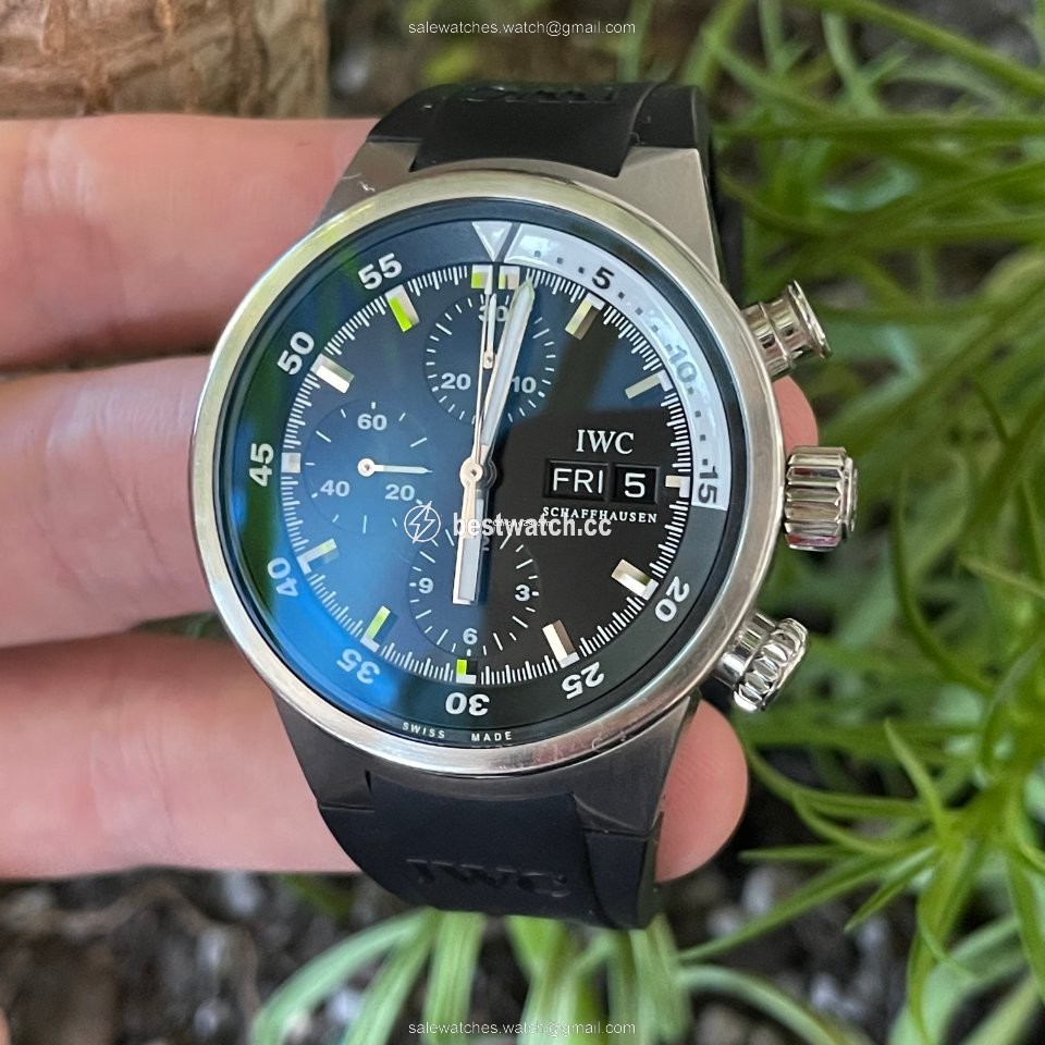 IWC Aquatimer Chronograph Mens watch Unisex Automatic Steel IW371933 Replica 2