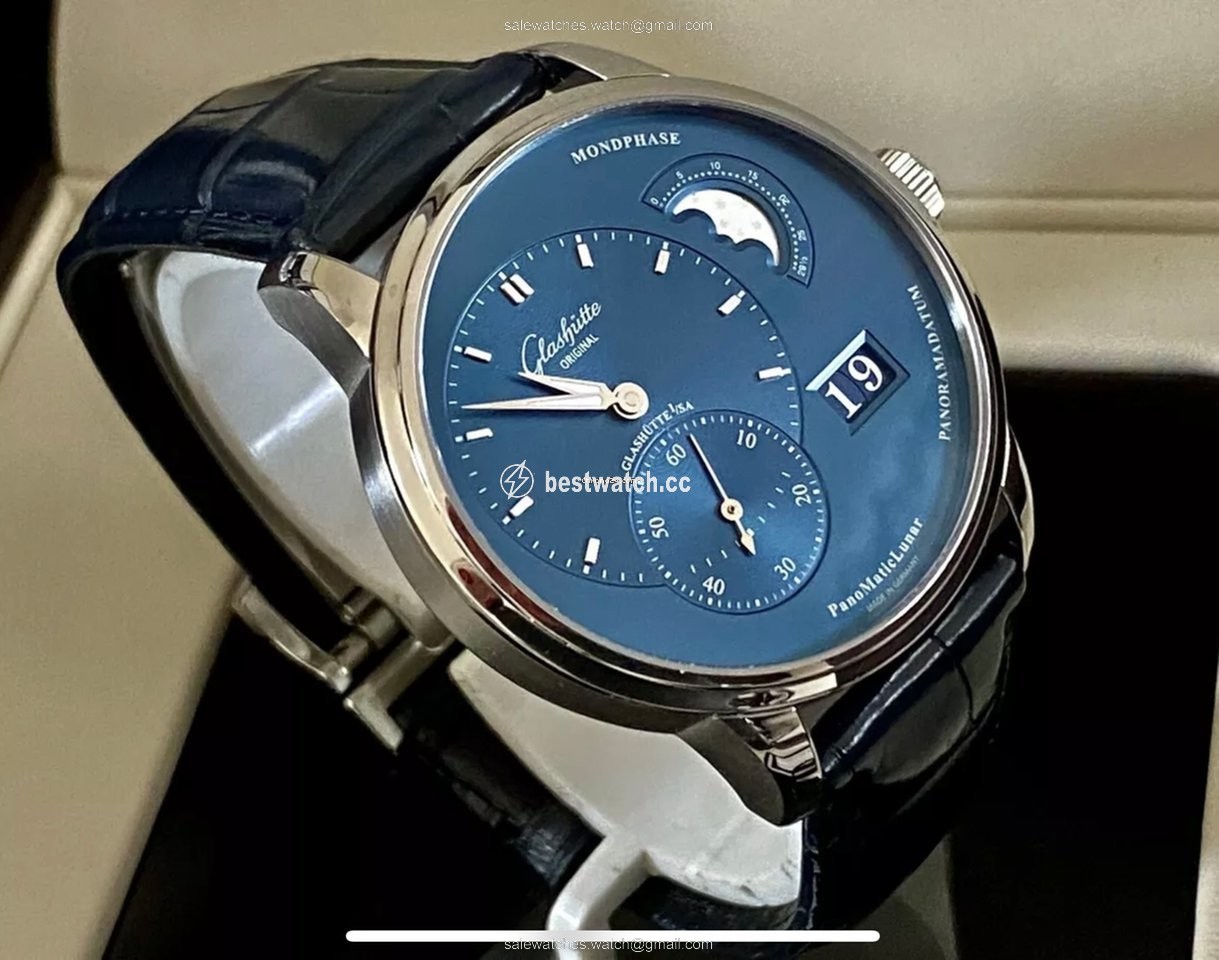Glashutte Original PanoMaticLunar Mens watch Unisex Automatic Steel 1-90-02-46-32-30 Replica 2