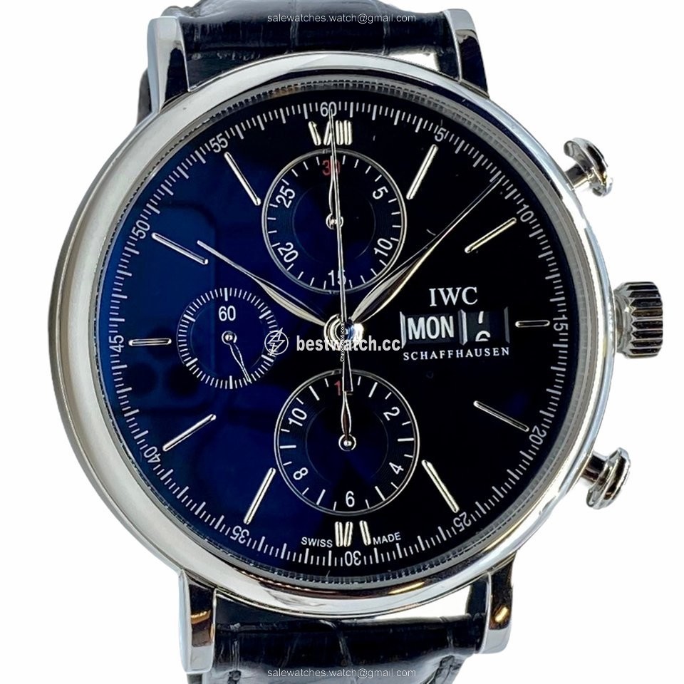 IMG_9085 IWC Portofino Chronograph Mens watch Unisex Automatic Steel IW391002 Replica 2