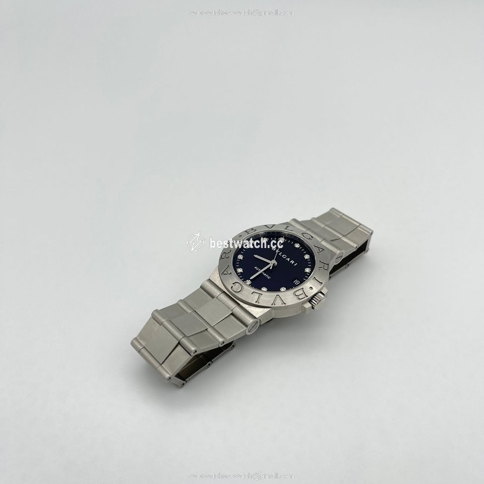 IMG_9085 Bulgari Diagono Mens watch Unisex Automatic Steel LCV 35 S Replica 2