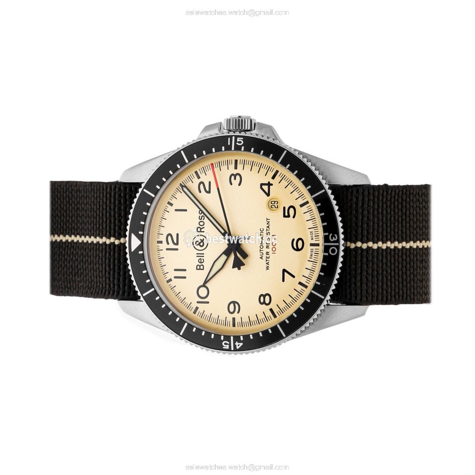 IMG_9085 Bell & Ross BR V2 Mens watch Unisex Automatic Steel BRV292-BEI-ST SF Replica 2