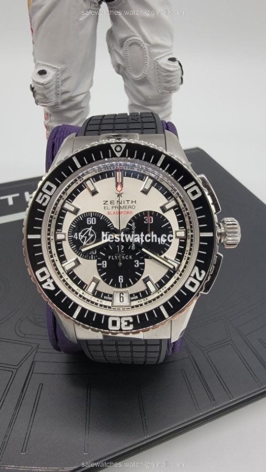 IMG_9085 Zenith El Primero Stratos Flyback Mens watch Unisex Automatic 03.2062.405 Replica 2
