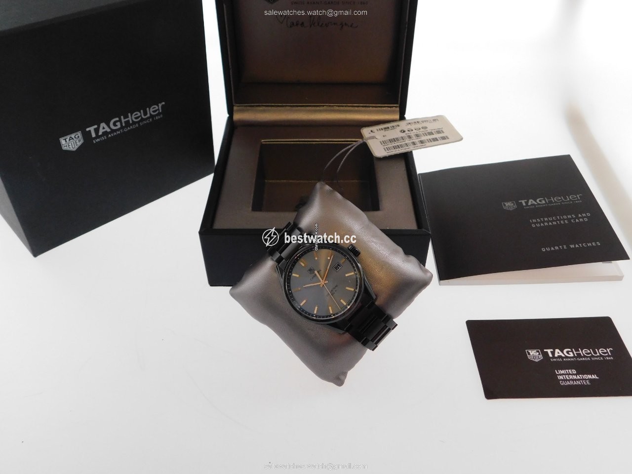 IMG_9085 TAG Heuer Carrera Lady Mens watch Unisex Quartz Steel WAR101 Replica 2