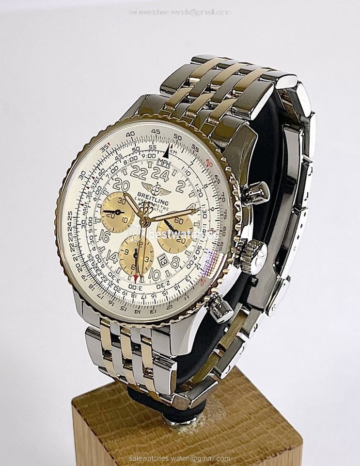 IMG_9085 Breitling Navitimer Cosmonaute Mens watch Unisex Automatic Steel D22322 Replica 2