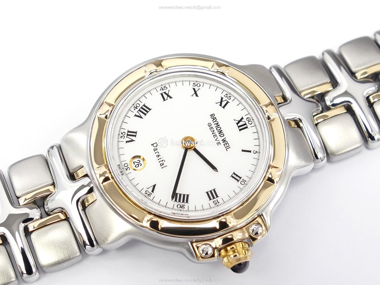 Raymond Weil Parsifal Womens watch Quartz Gold Steel 9990 Replica 2