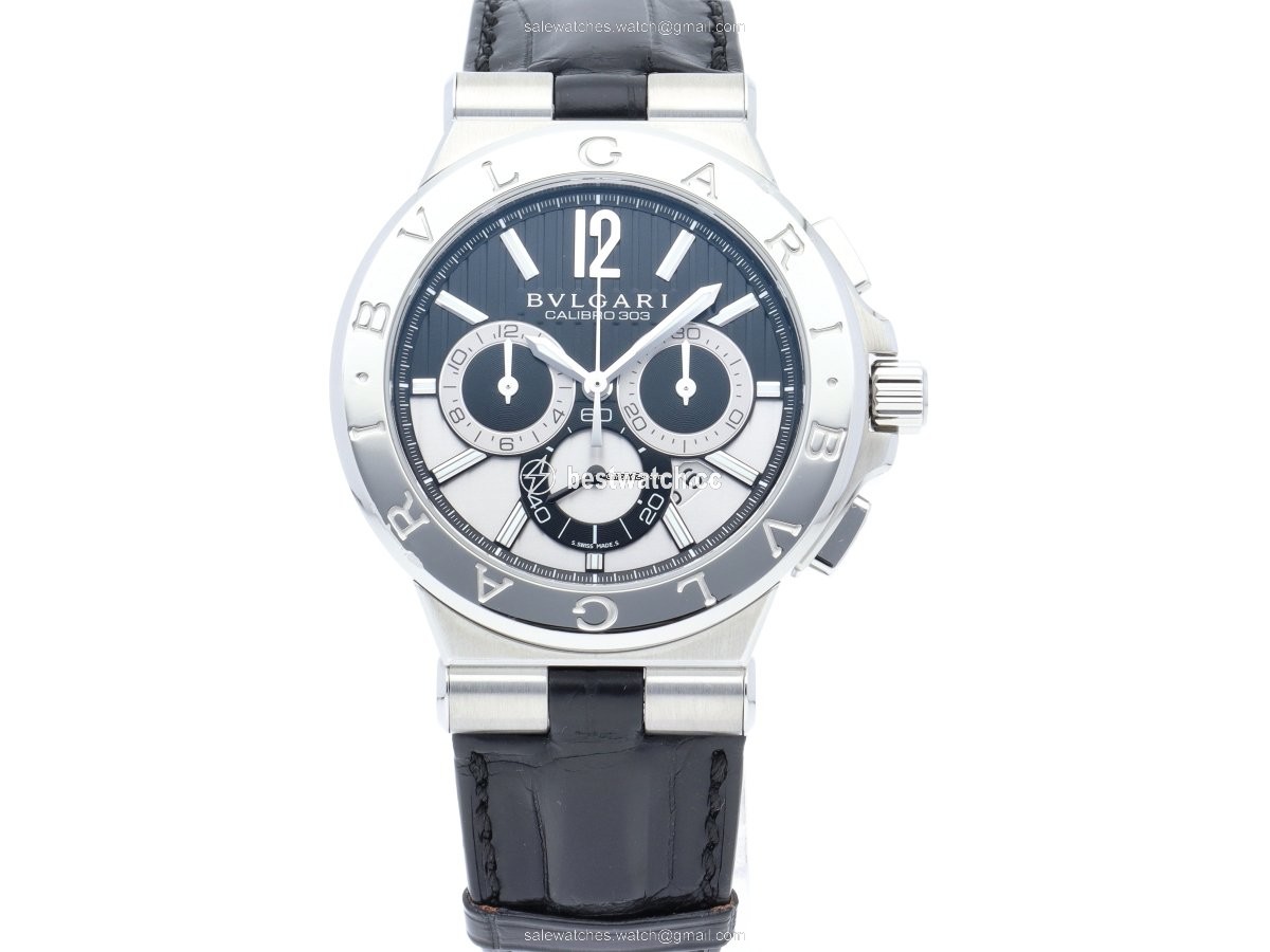 IMG_9085 Bulgari Diagono Mens watch Unisex Automatic Steel DG42BSLDCH Replica 2