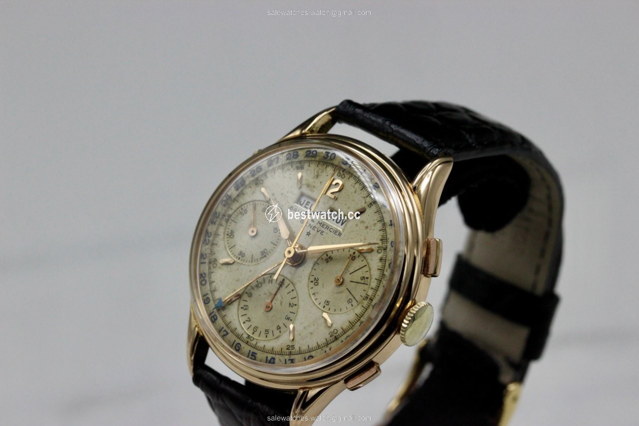 Baume & Mercier Mens watch Unisex Manual winding Yellow gold 128958 Replica 2