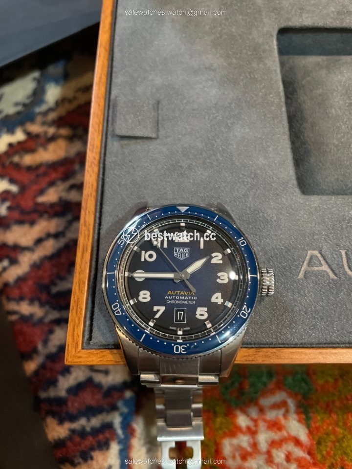 TAG Heuer Autavia Mens watch Unisex Automatic Steel WBE5116.EB0173 Replica 2