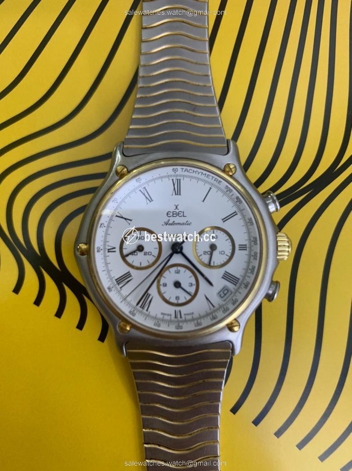 IMG_9085 Ebel 1911 Mens watch Unisex Automatic Gold Steel 1134901 Replica 2