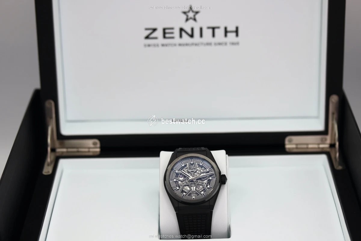 Zenith Defy Mens watch Unisex Automatic Ceramic 49.9000.670 77.R782 Replica 2