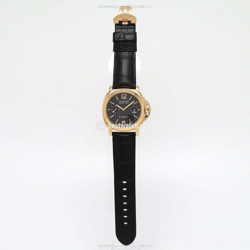 IMG_9085 Panerai Luminor Marina Automatic Mens watch Unisex Automatic Yellow gold PAM00140 Replica 2