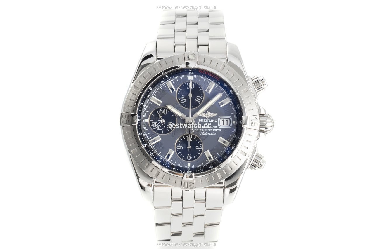 IMG_9085 Breitling Chronomat Evolution Mens watch Unisex Automatic Steel A13356 Replica 2