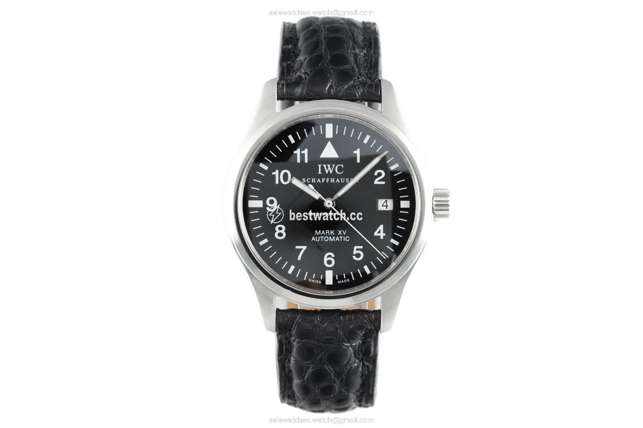 IMG_9085 IWC Pilot Mark Mens watch Unisex Automatic Steel 3253 Replica 2