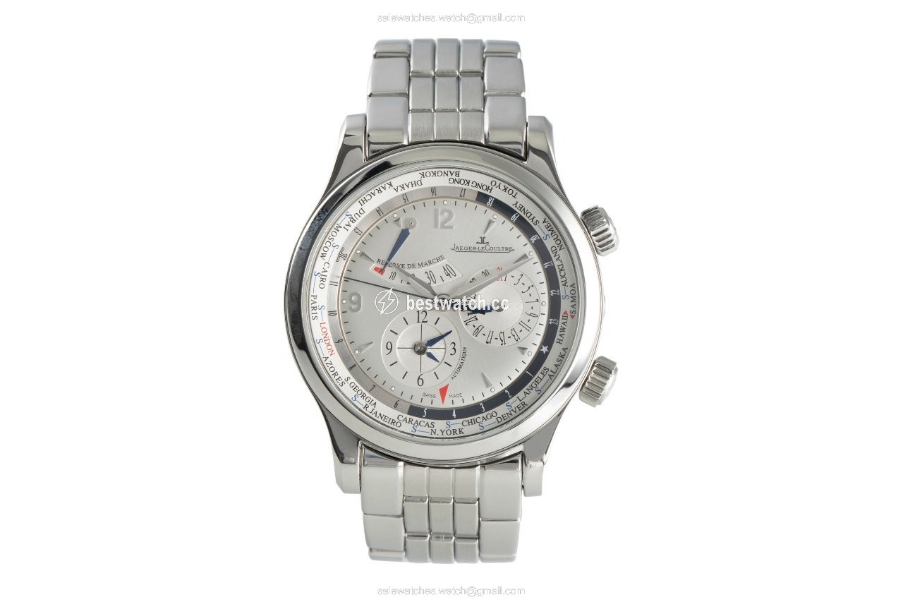 IMG_9085 Jaeger-LeCoultre Master World Geographic Mens watch Unisex Automatic Steel 146.8.32.S Replica 2