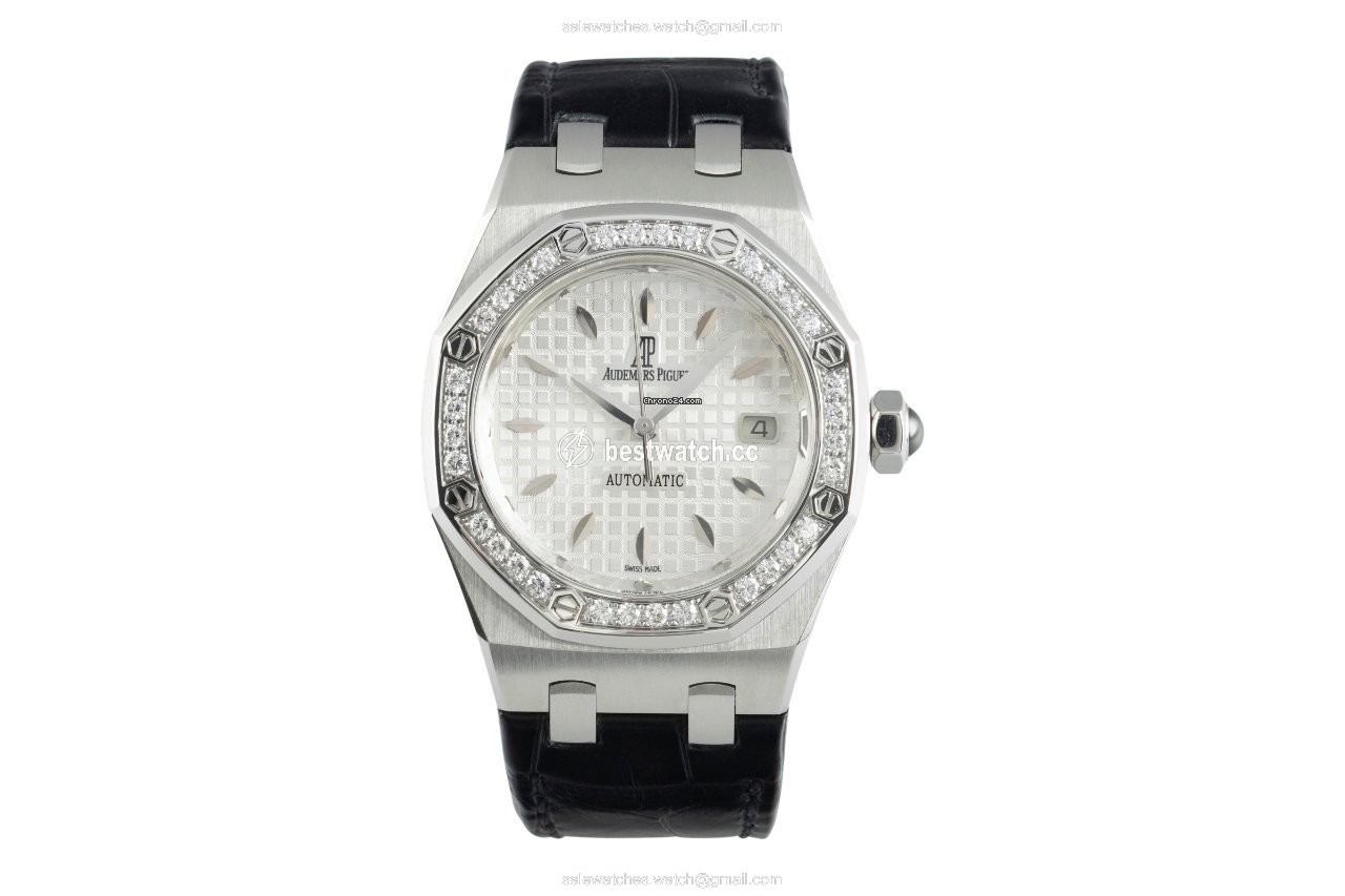 IMG_9085 Audemars Piguet Royal Oak Lady Womens watch Automatic Steel 77321ST.ZZ.D012CR.01 Replica 2