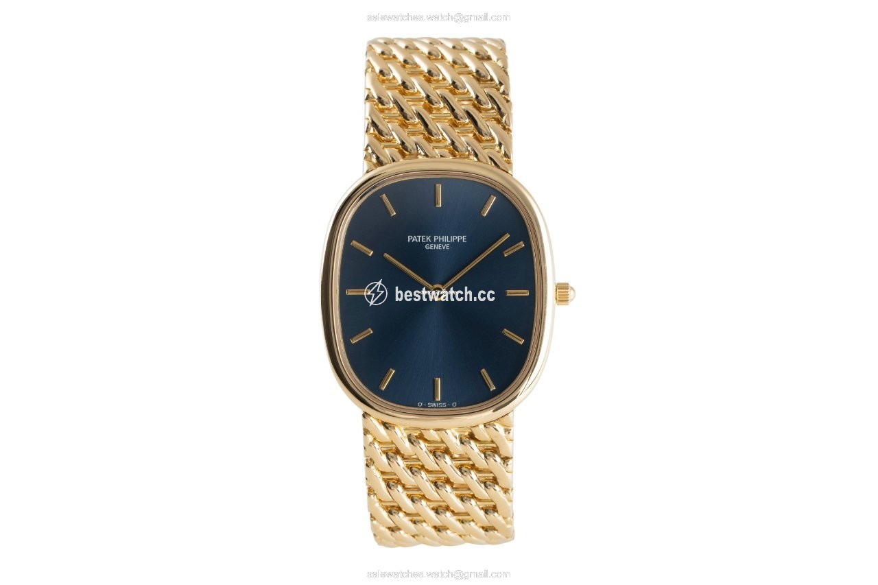 Patek Philippe Golden Ellipse Mens watch Unisex Automatic Yellow gold 3738 117 Replica 2