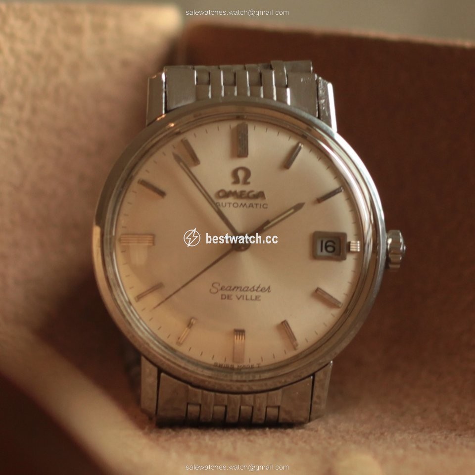 Omega Seamaster DeVille Mens watch Unisex Automatic Steel 166.020 Vintage Omega Seamaster Replica 2