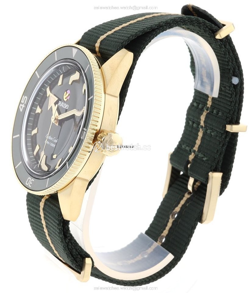 IMG_9085 Rado HyperChrome Captain Cook Mens watch Unisex Automatic Bronze R32504317 Replica 2