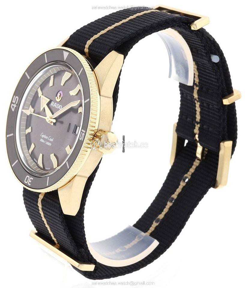 IMG_9085 Rado HyperChrome Captain Cook Mens watch Unisex Automatic Bronze R32504307 Replica 2