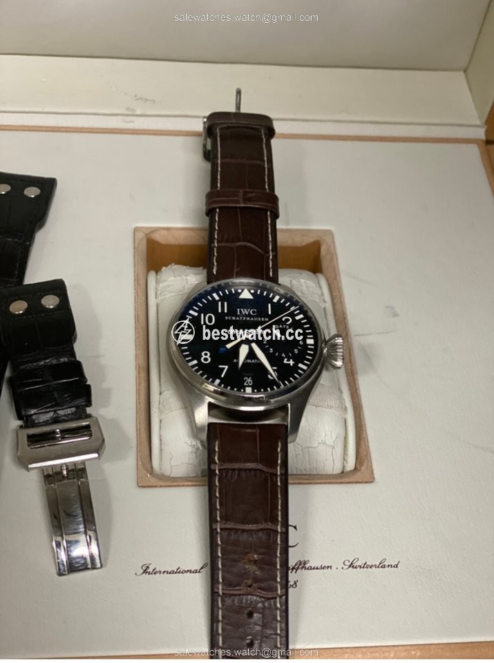 IWC Big Pilot Mens watch Unisex Automatic Steel IW500401 Replica 2
