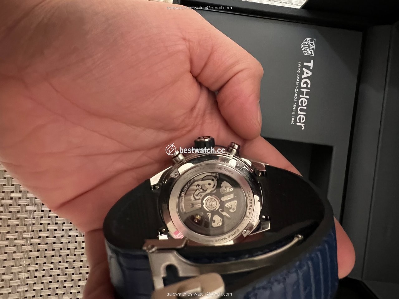 IMG_9085 TAG Heuer Carrera Mens watch Unisex Automatic Steel CBG2011.FC6430 Replica 2