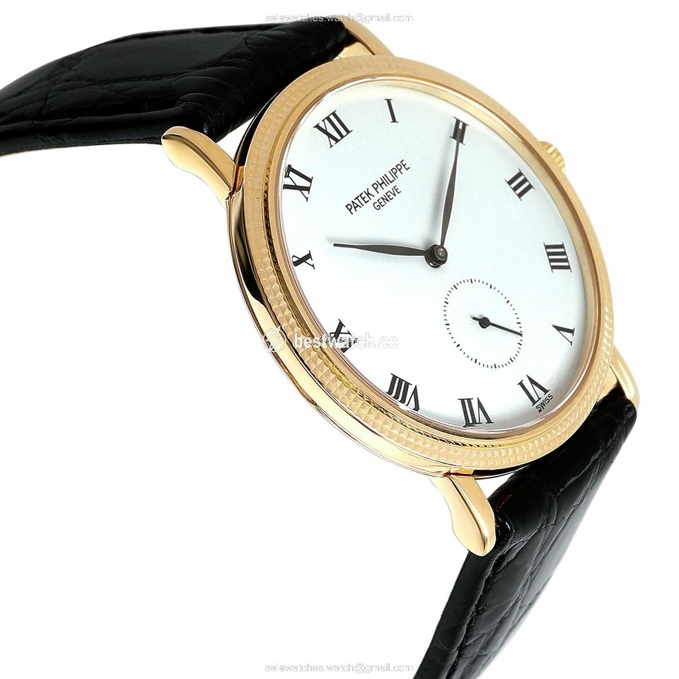 IMG_9085 Patek Philippe Calatrava Mens watch Unisex Manual winding Yellow gold 3919J Replica 2