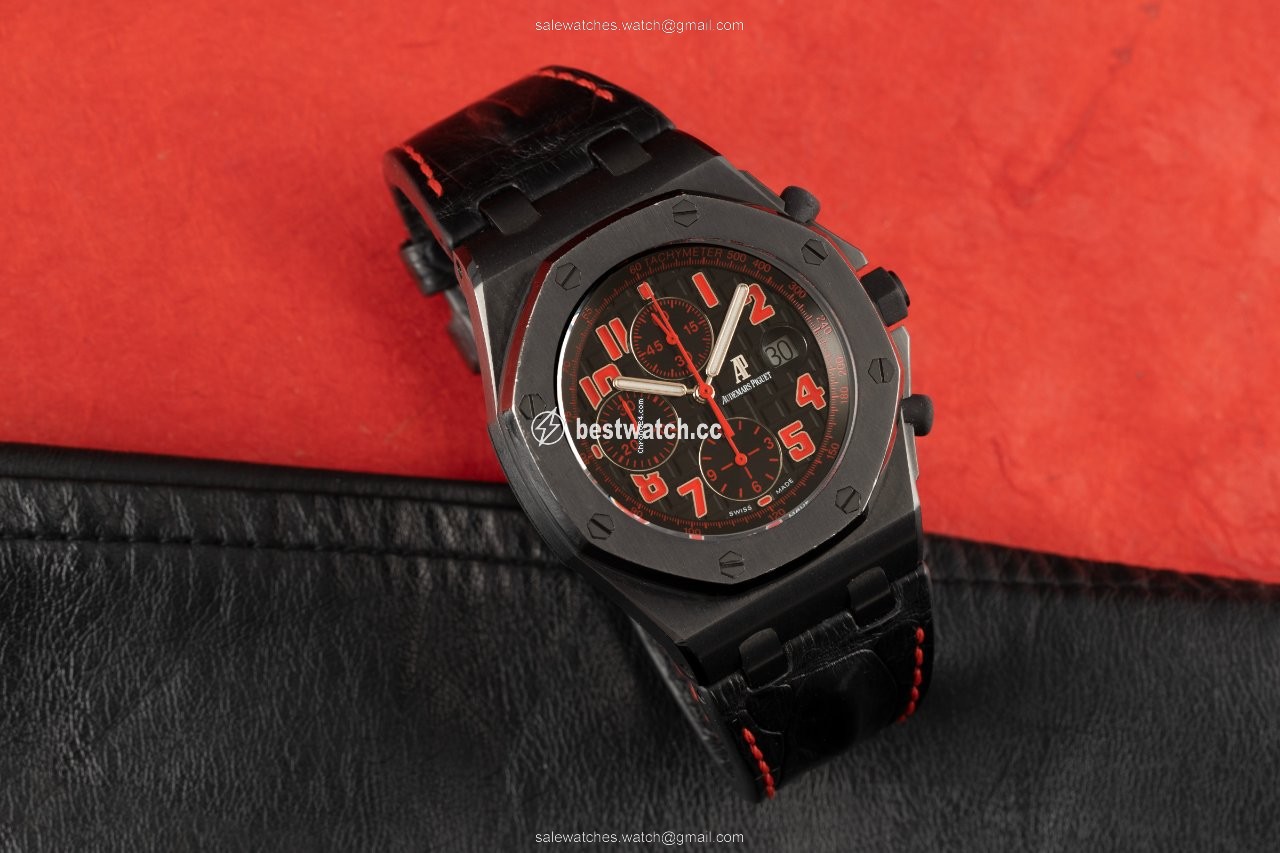 IMG_9085 Audemars Piguet Royal Oak Offshore Chronograph Mens watch Unisex Automatic Steel 26186SN.OO.D101CR.01 Replica 2