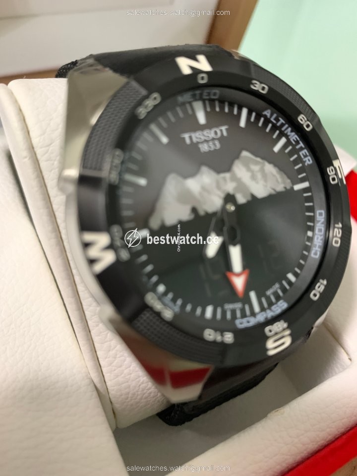 IMG_9085 Tissot T-Touch Expert Solar Mens watch Unisex Quartz Titanium T091.420.46.051.10 Replica 2