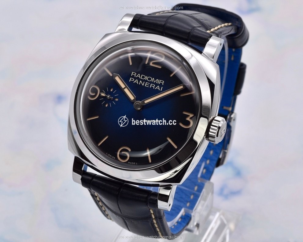 IMG_9085 Panerai Radiomir 1940 Mens watch Unisex Manual winding Steel PAM 00932 Replica 2